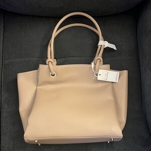 NWT Urban Expressions Clay Faux Leather Tote